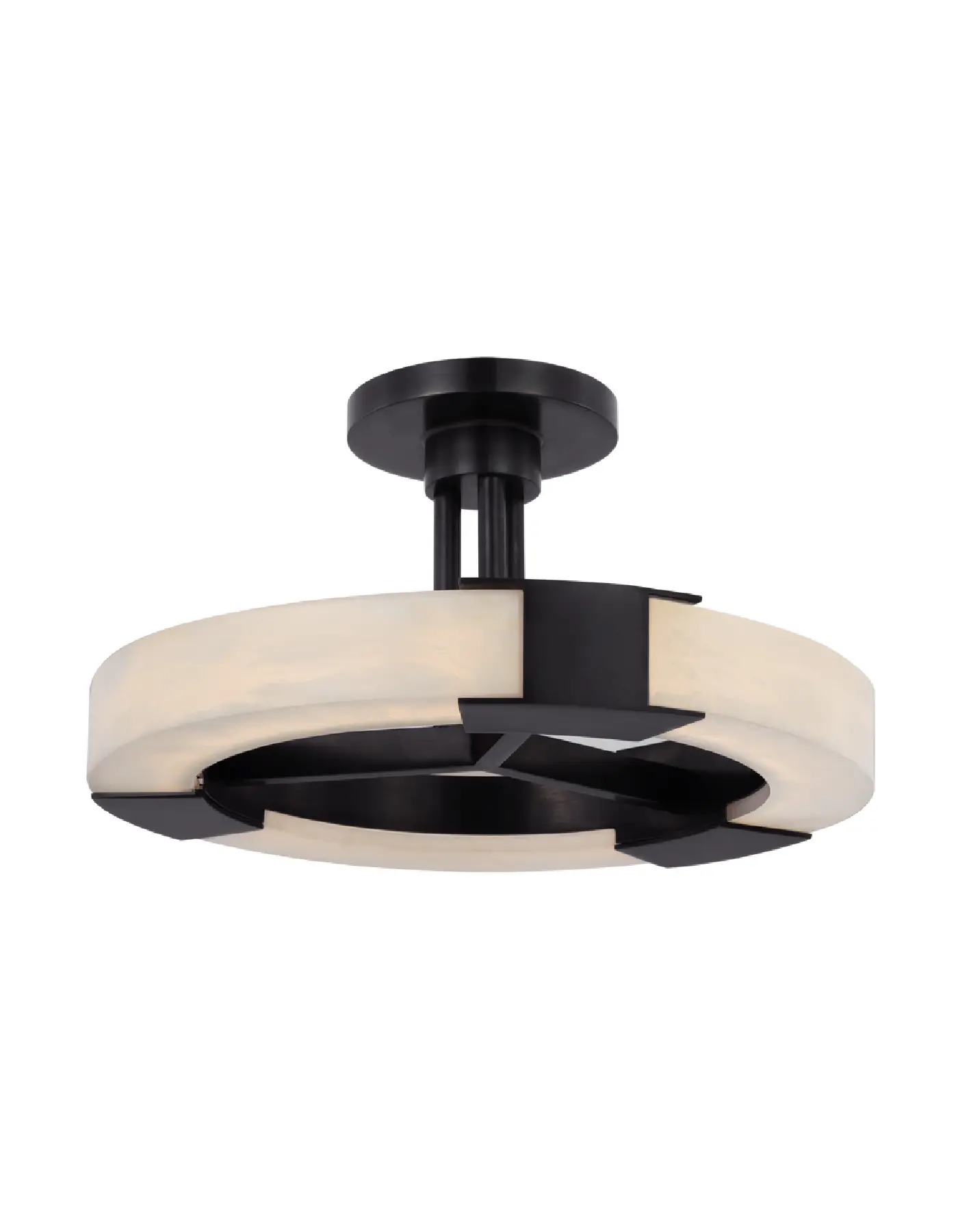Covet Ring Semi Flush Mount